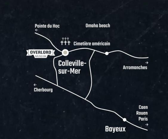 Au Coeur D'Omaha Beach - Colleville-Sur-Mer - Gite 1 Luaran gambar